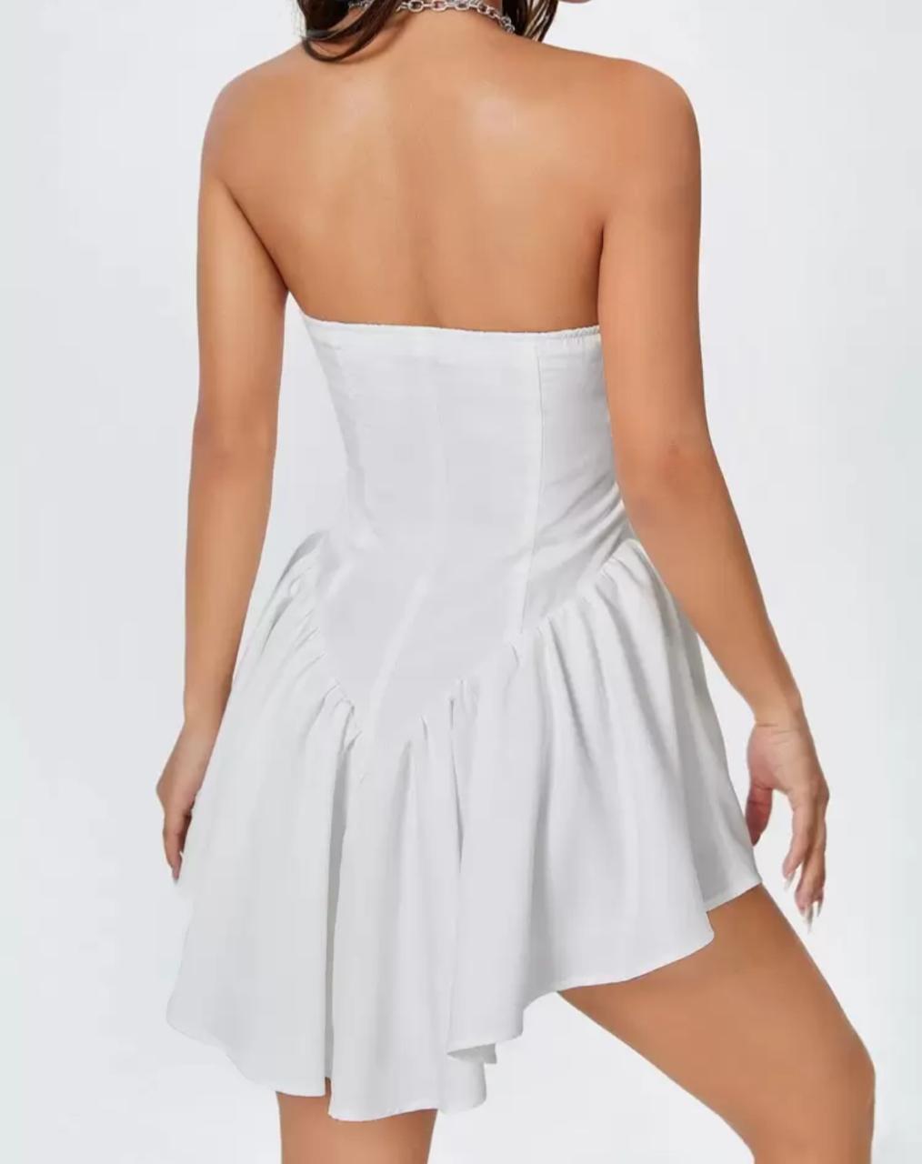 Shein Petite White Dress | immediate