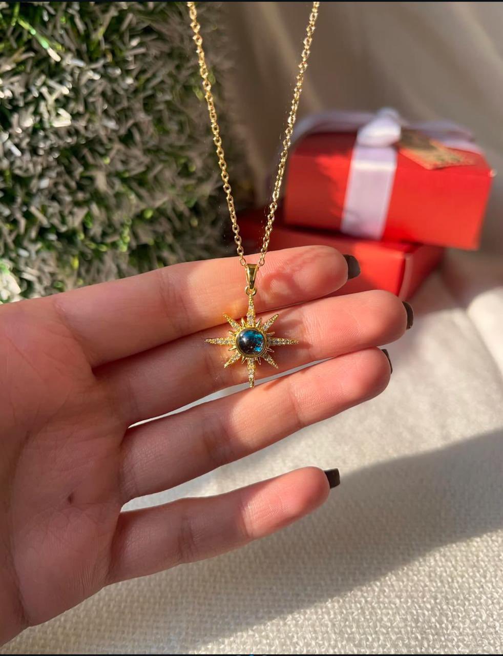 Sunny Blue Necklace