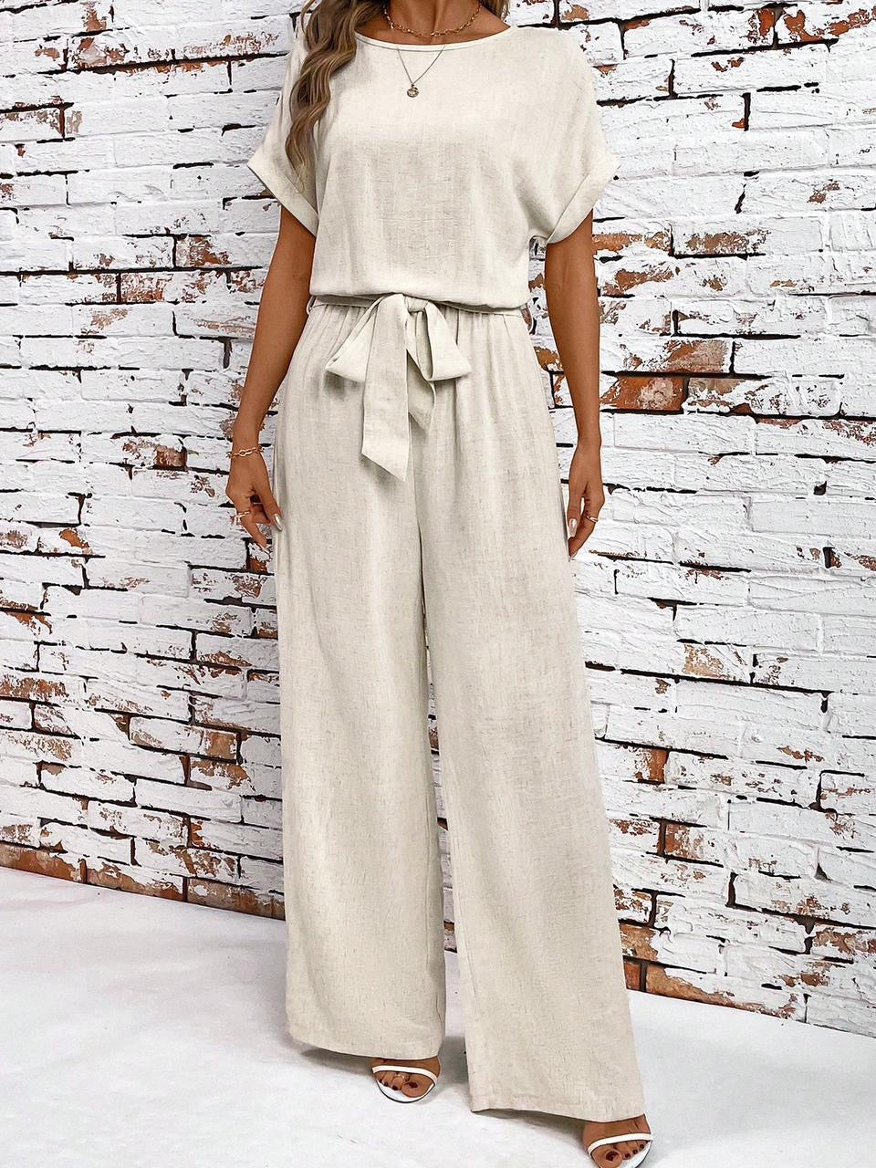 Linen Jumpsuit | immediate