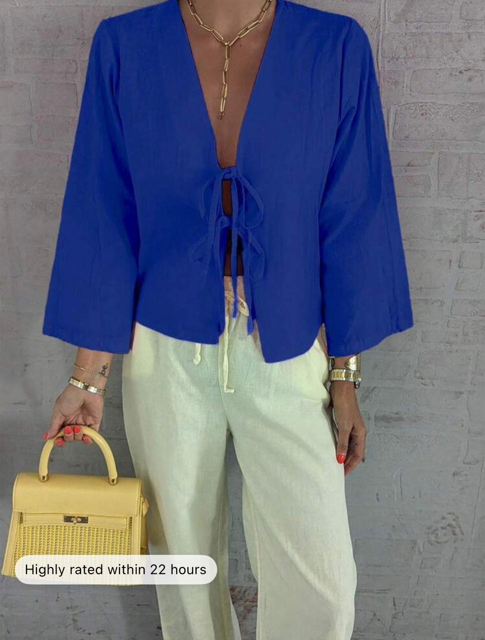 Daily Long Sleeve Blouse | immediate