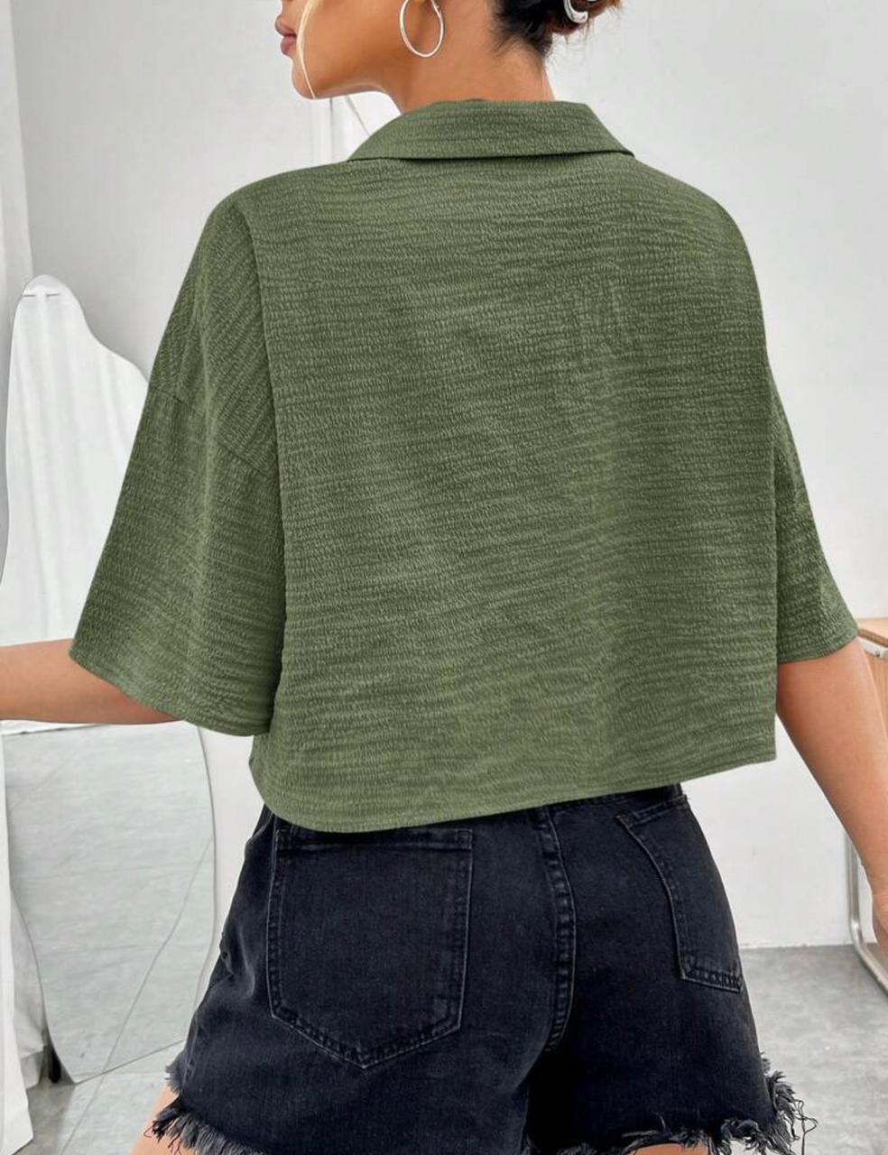 Short Sleeve Shirt With Pocket | immediate