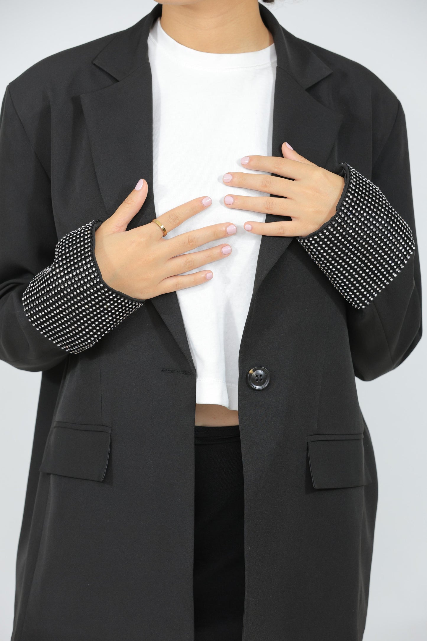 Bling Bling Long Blazer