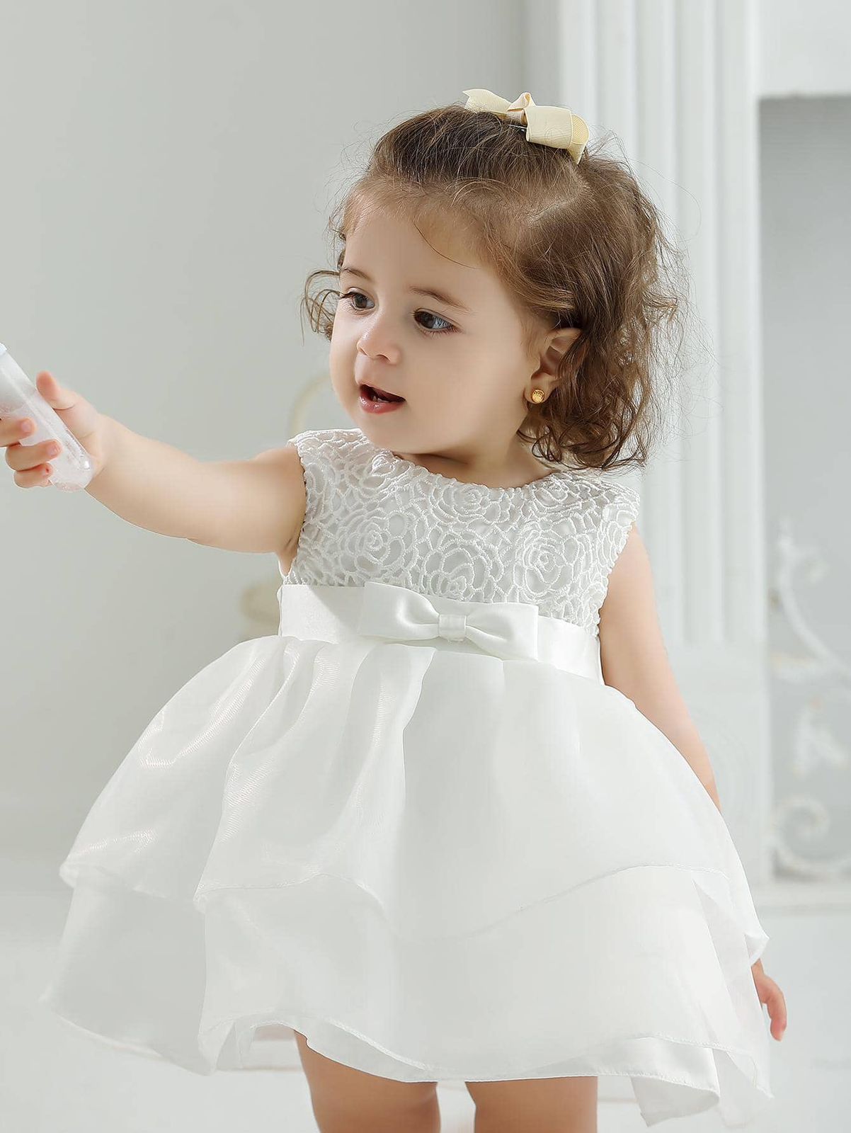 Baby Girl Princess Sleeveless Dress | immediate