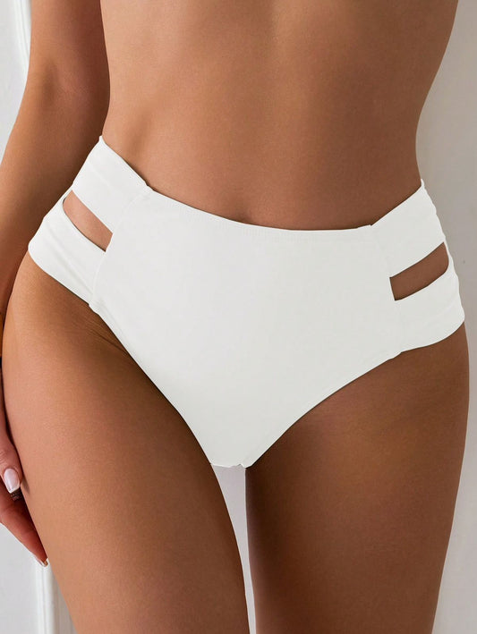 White Swimsuit Bottom | immediate
