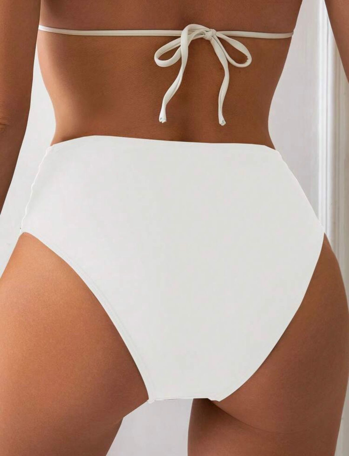 White Swimsuit Bottom | immediate
