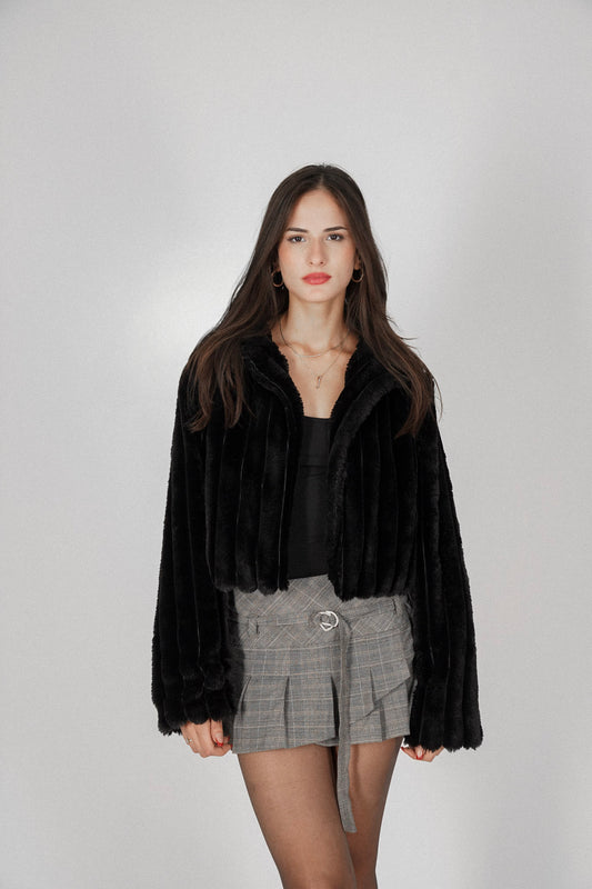 Luxe Black Fur