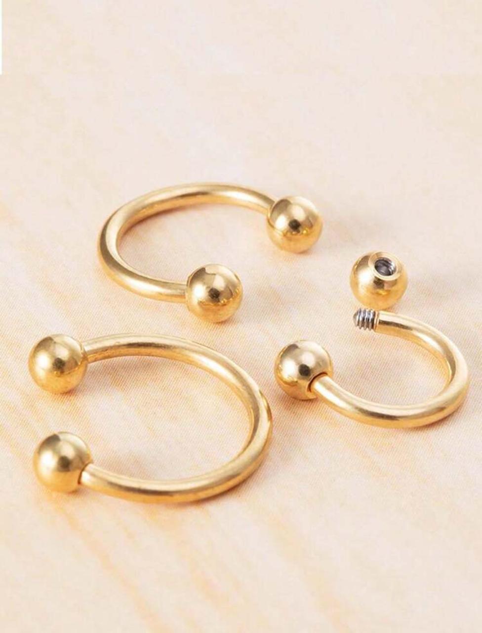 Set Of 3 Hoop Earrings | immediate