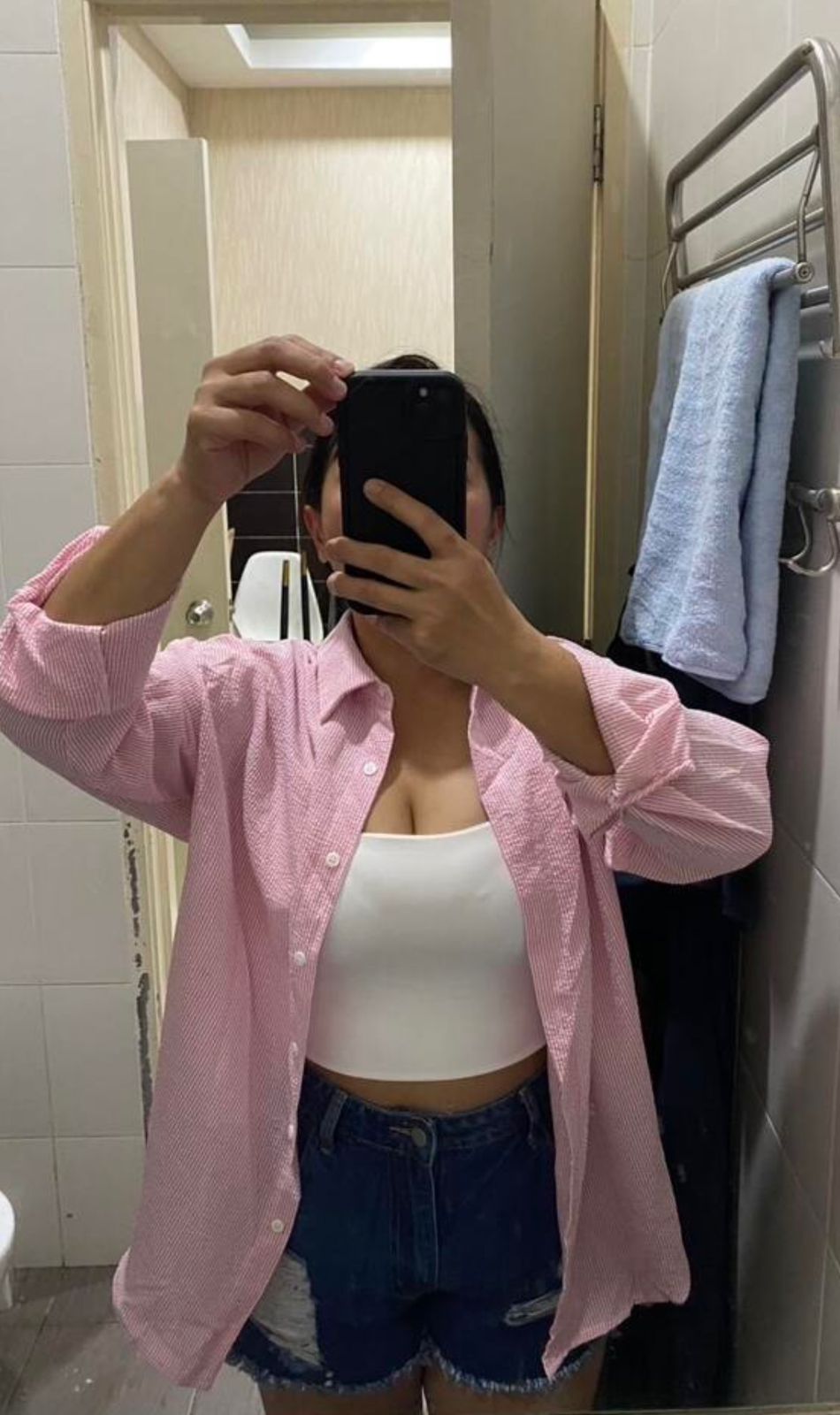 Long Sleeves Pink Shirt | immediate