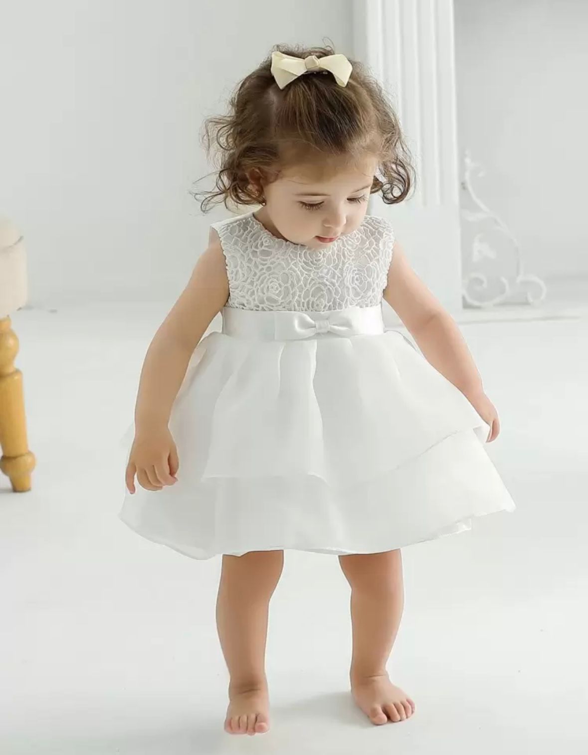 Baby Girl Princess Sleeveless Dress | immediate