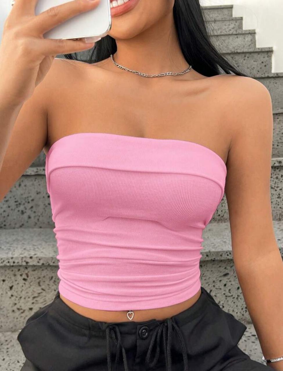Knitted Tube Top | immediate