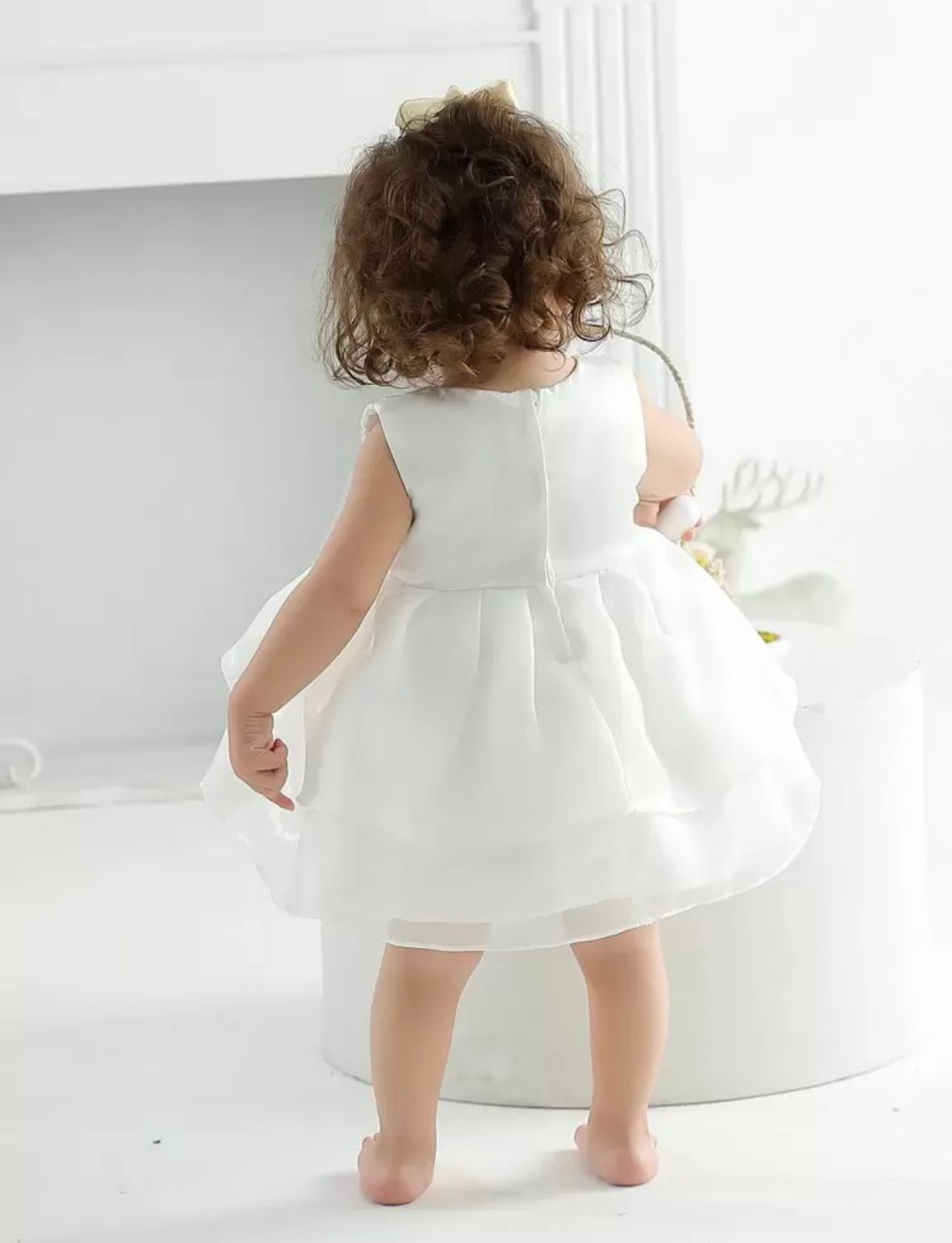 Baby Girl Princess Sleeveless Dress | immediate