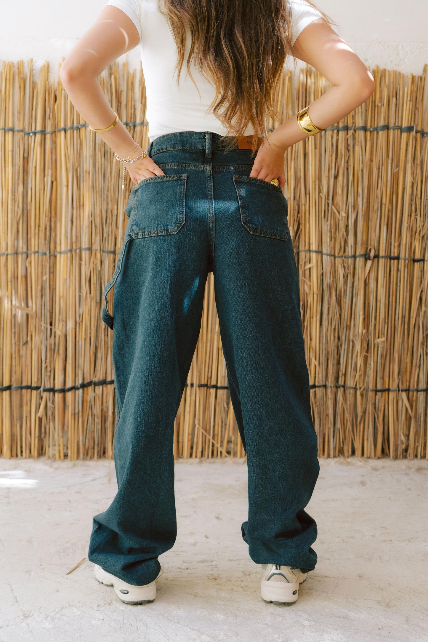 Dark Blue Baggy Denim