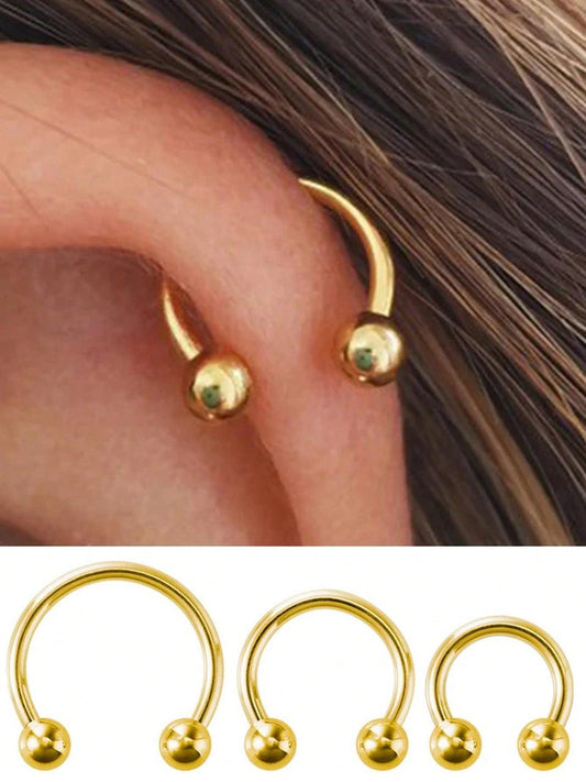 Set Of 3 Hoop Earrings | immediate