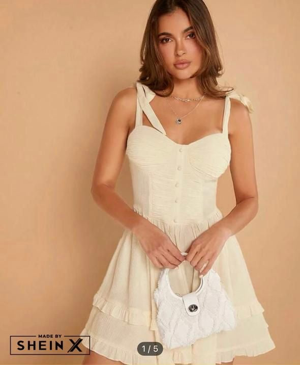 White Short Dress | immediate