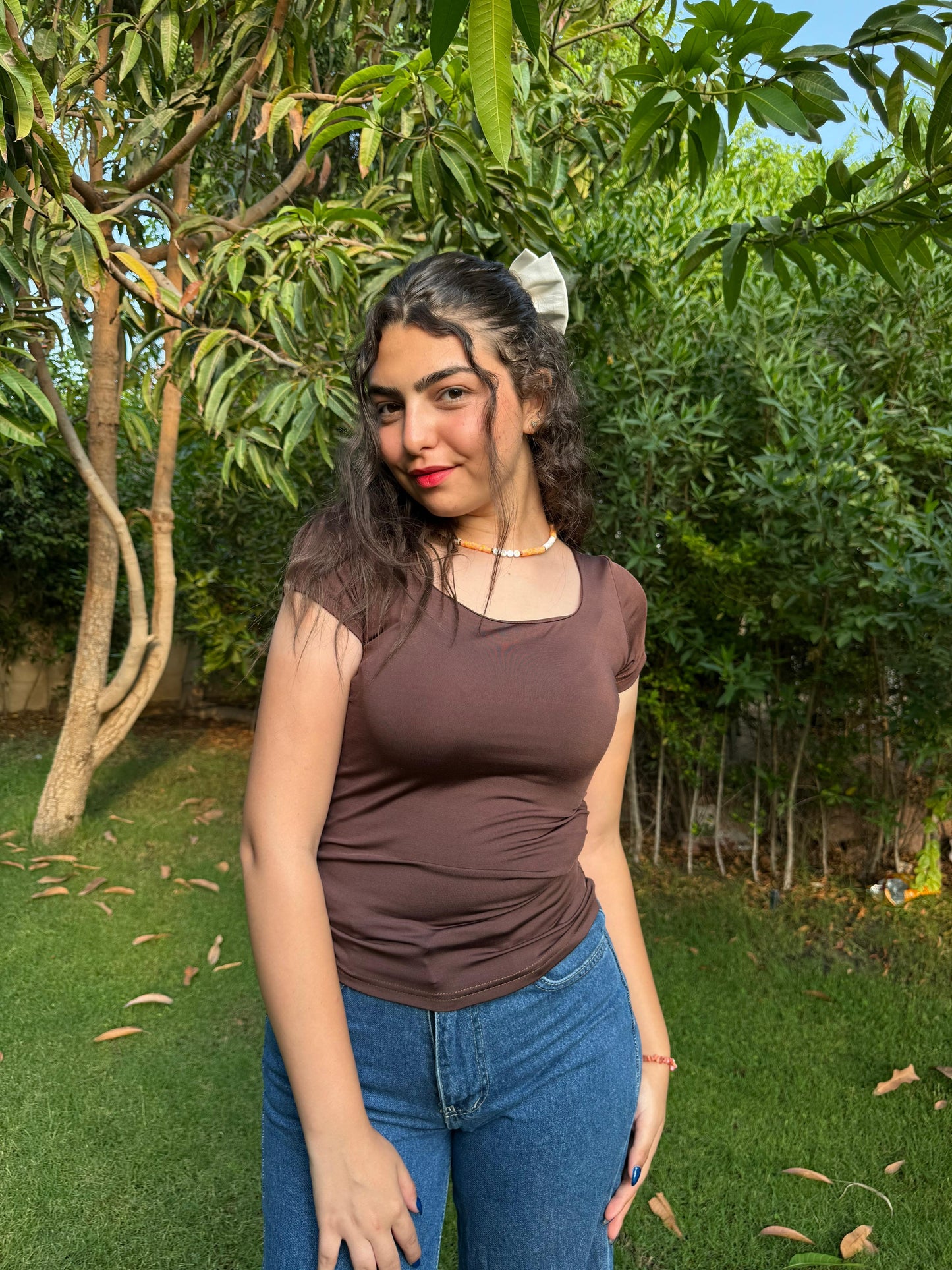 Short Sleeves Basic Top