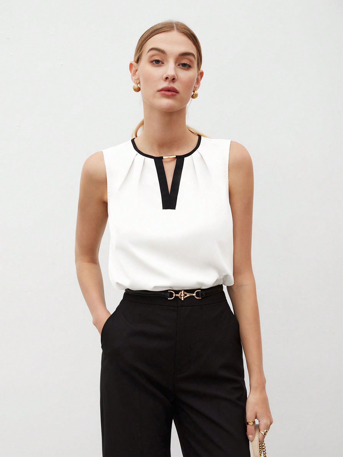 White Classic blouse| Immediate